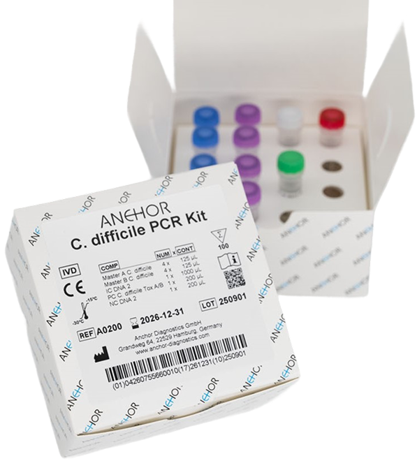 ANCHOR C. difficile PCR Kit (CE-IVD)